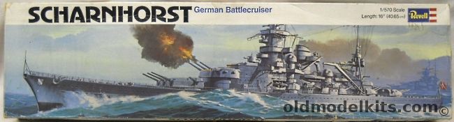 Revell 1/570 Scharnhorst Battlecruiser, H402 plastic model kit